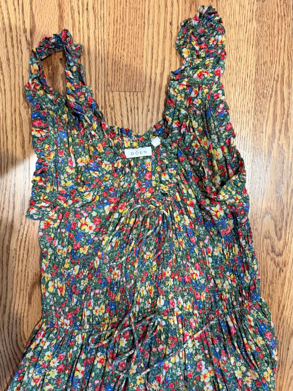 Doen Emmaretta Dress in size M floral print - Picture 4 of 6